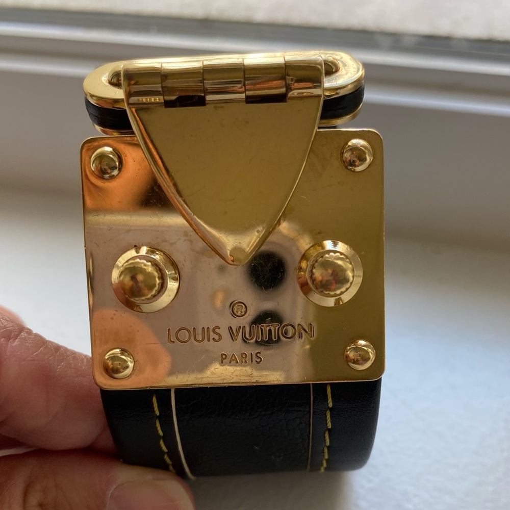 Authentic Louis Vuitton Clasp Cuff Bracelet